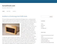 Tablet Screenshot of kenwillmott.com